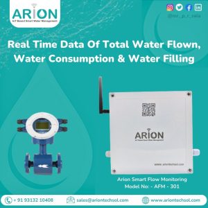 Real Time Data Of Total Water Flown, Water Consump…